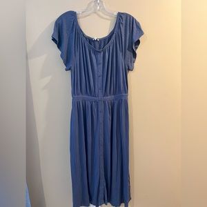Blue Midi Dress